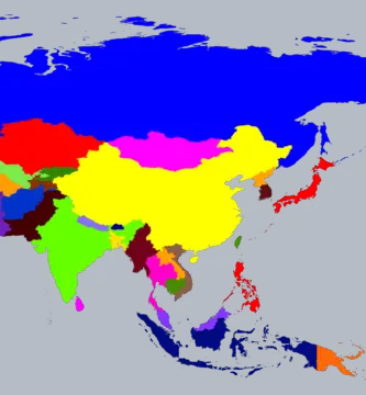 Mapa Interactivo Asia Político