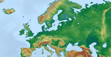 Mapa Interactivo Físico Europa