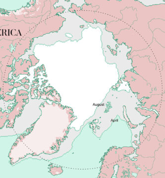Mapa Político del Ártico