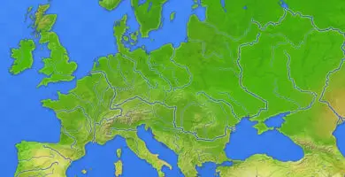 Mapa Interactivo Ríos de Europa