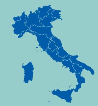 Mapa Interactivo Político Italia